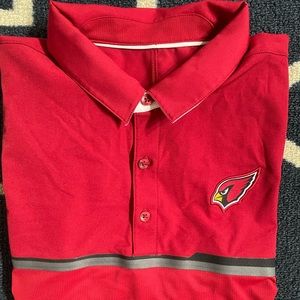 Lot of 2 Arizona Cardinals Nike On Field Shirts
